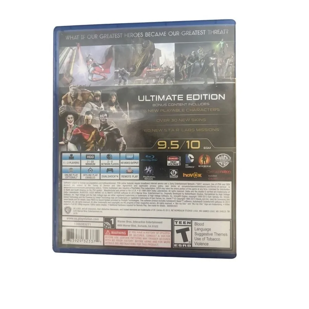 Injustice: Gods Among Us Ultimate Edition PS4